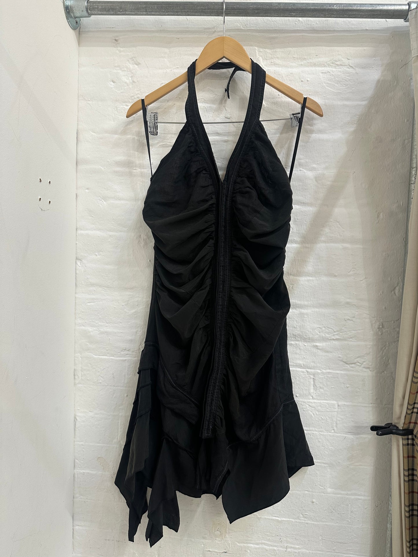 Vintage halter neck dress small