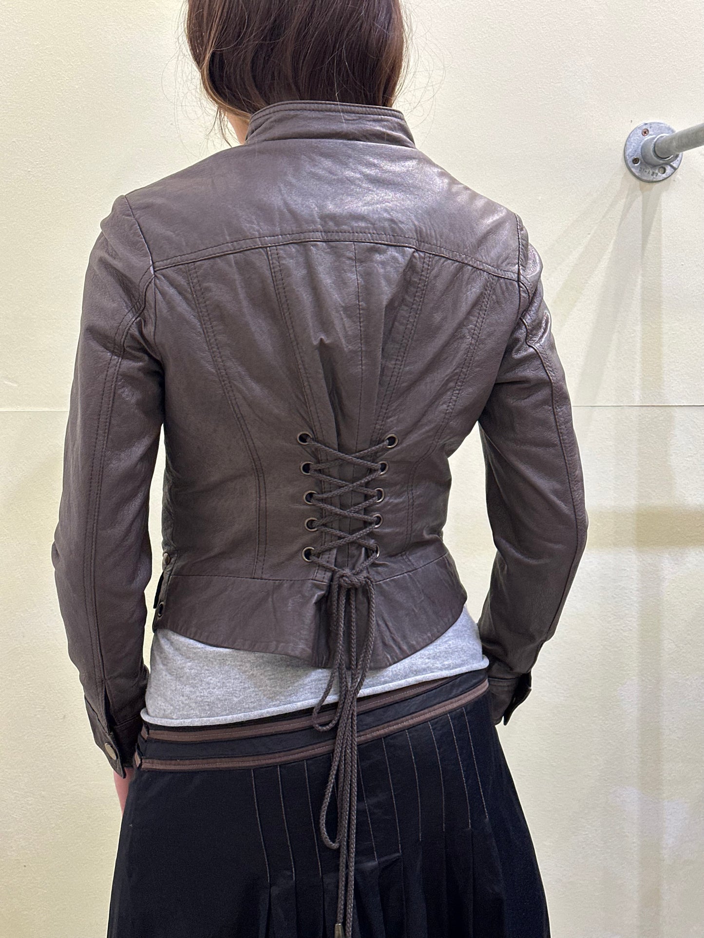 Morgan de Toi leather jacket small