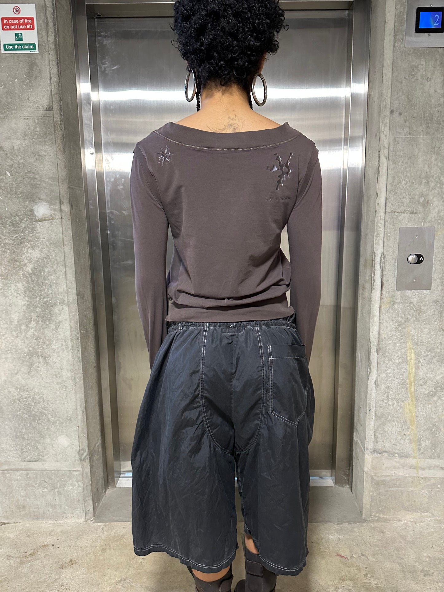 Cop copine zipped top