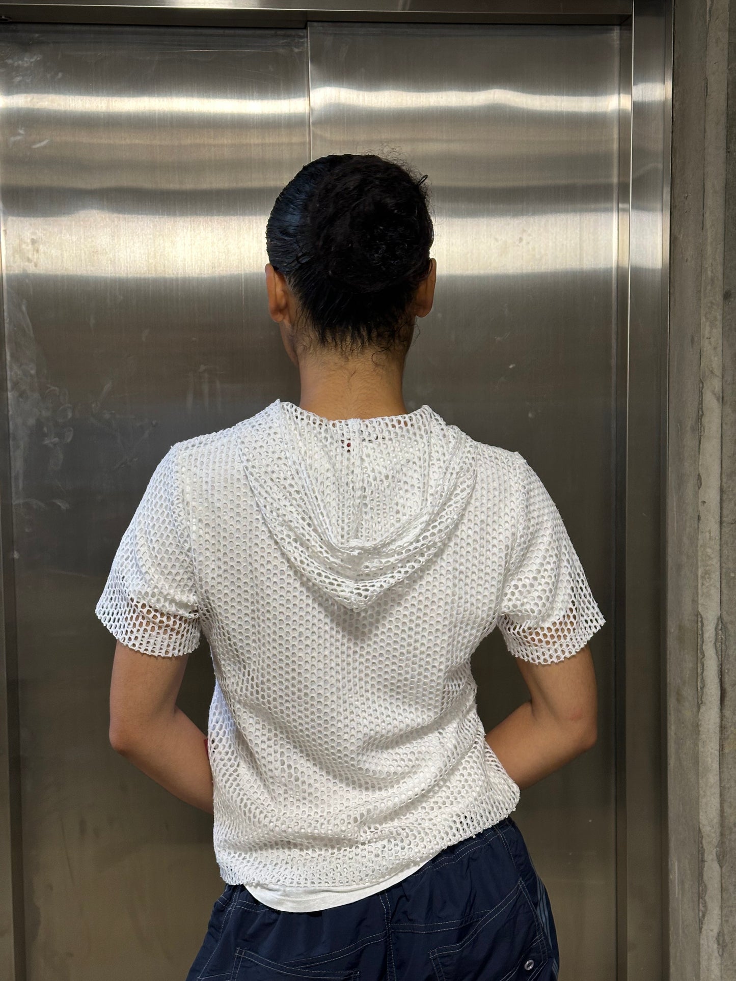 Mesh zip up medium