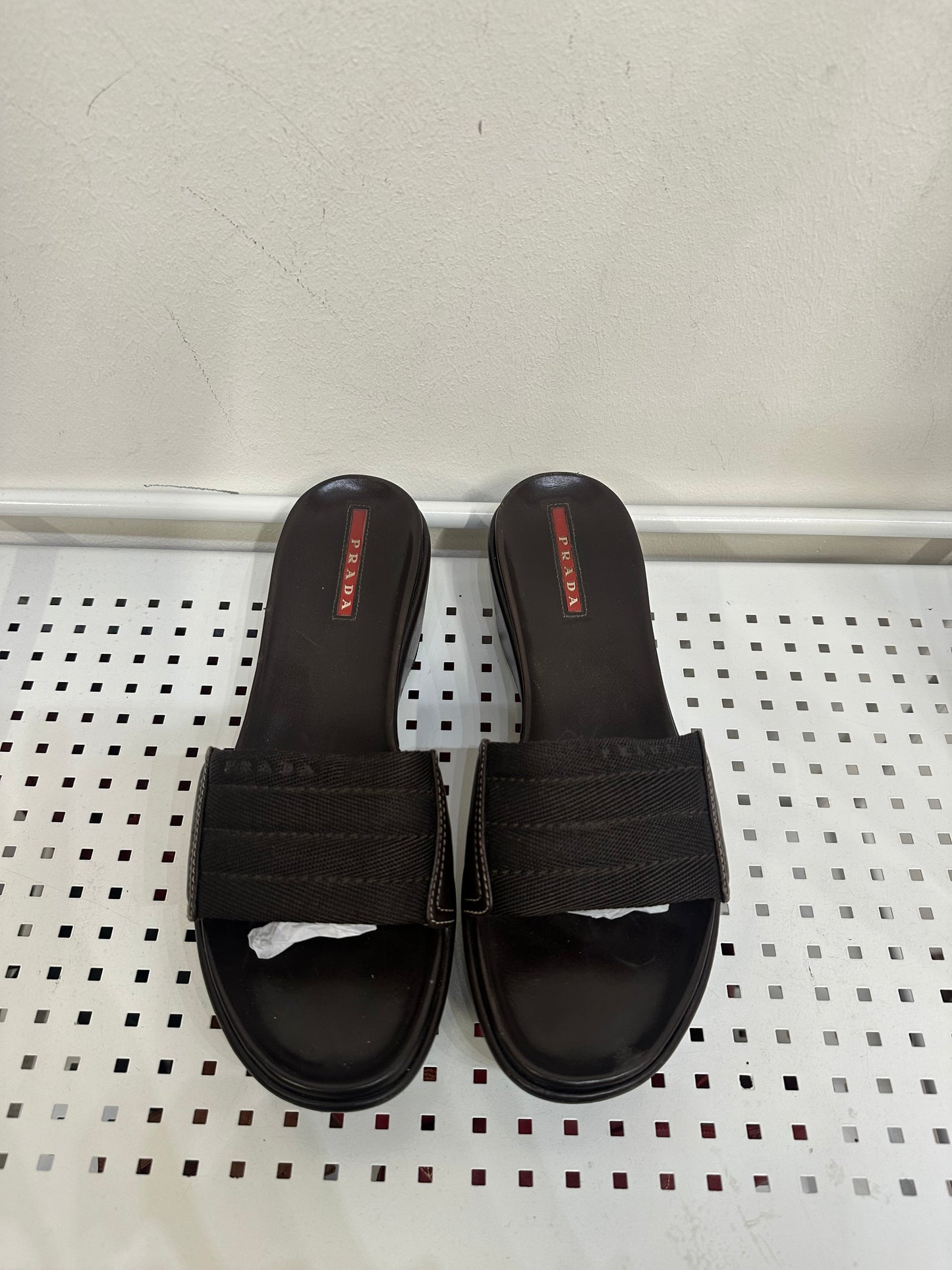 Prada platform sandals EU37