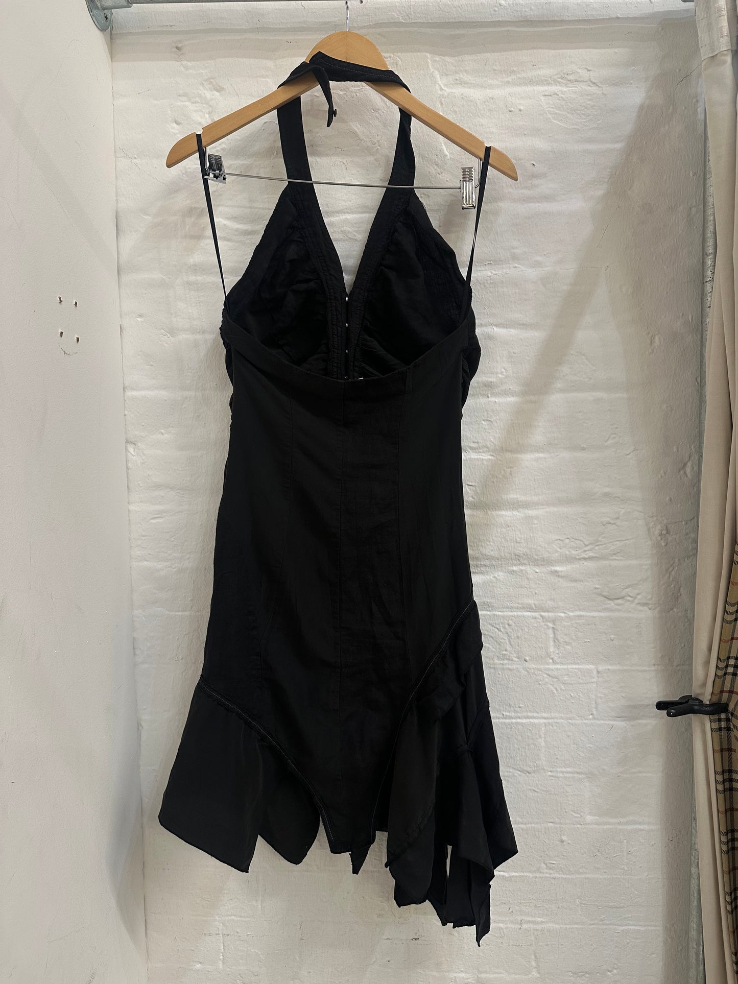 Vintage halter neck dress small