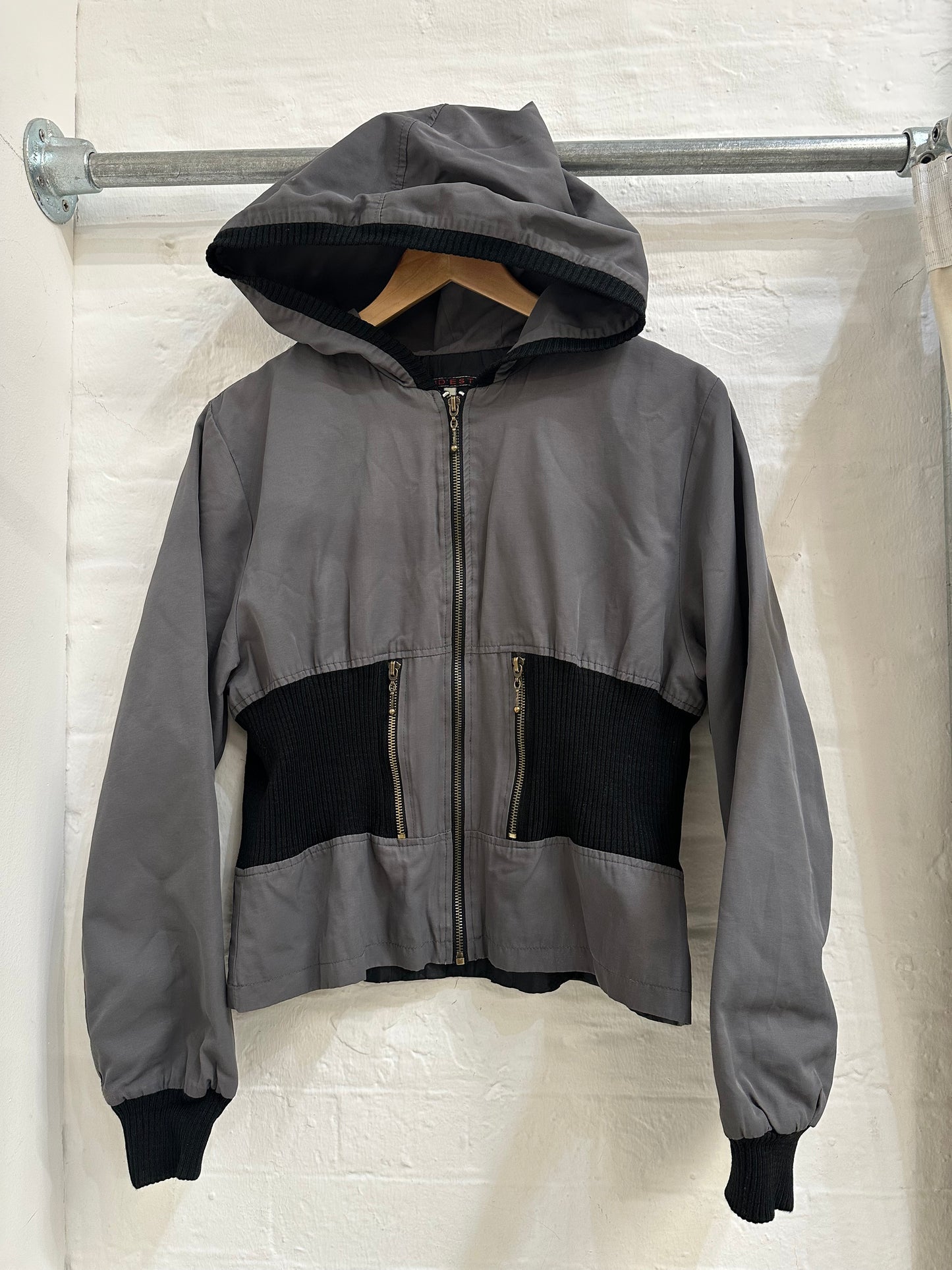 Vintage double zip jacket Medium