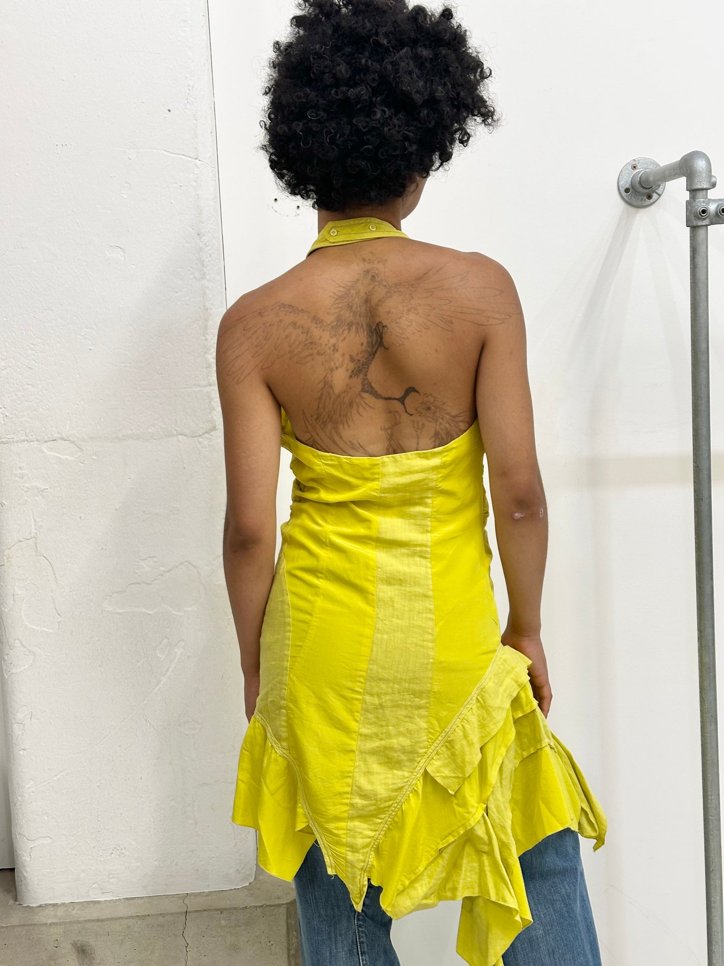 Vintage halter neck dress EU40