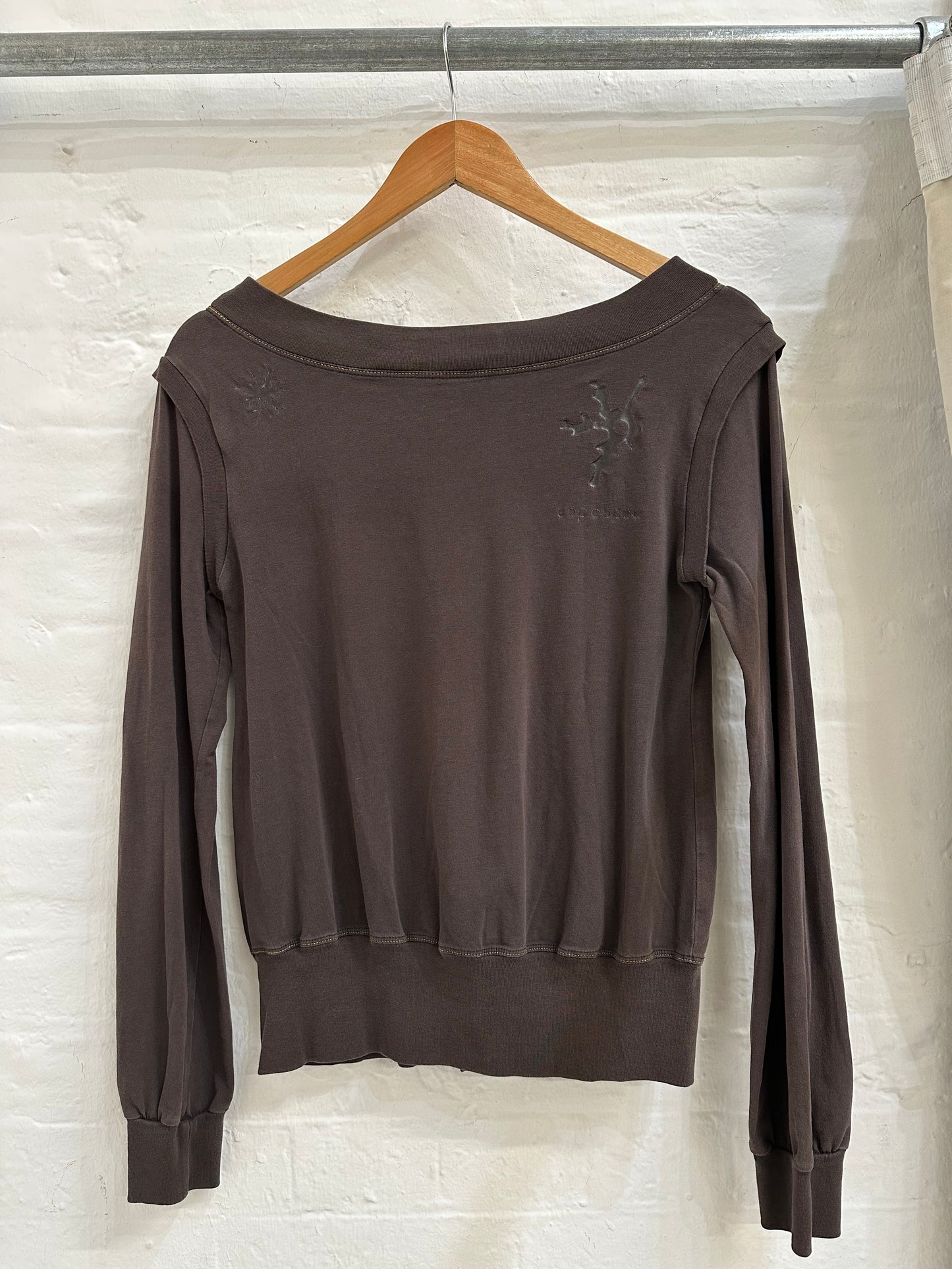 Cop copine zipped top