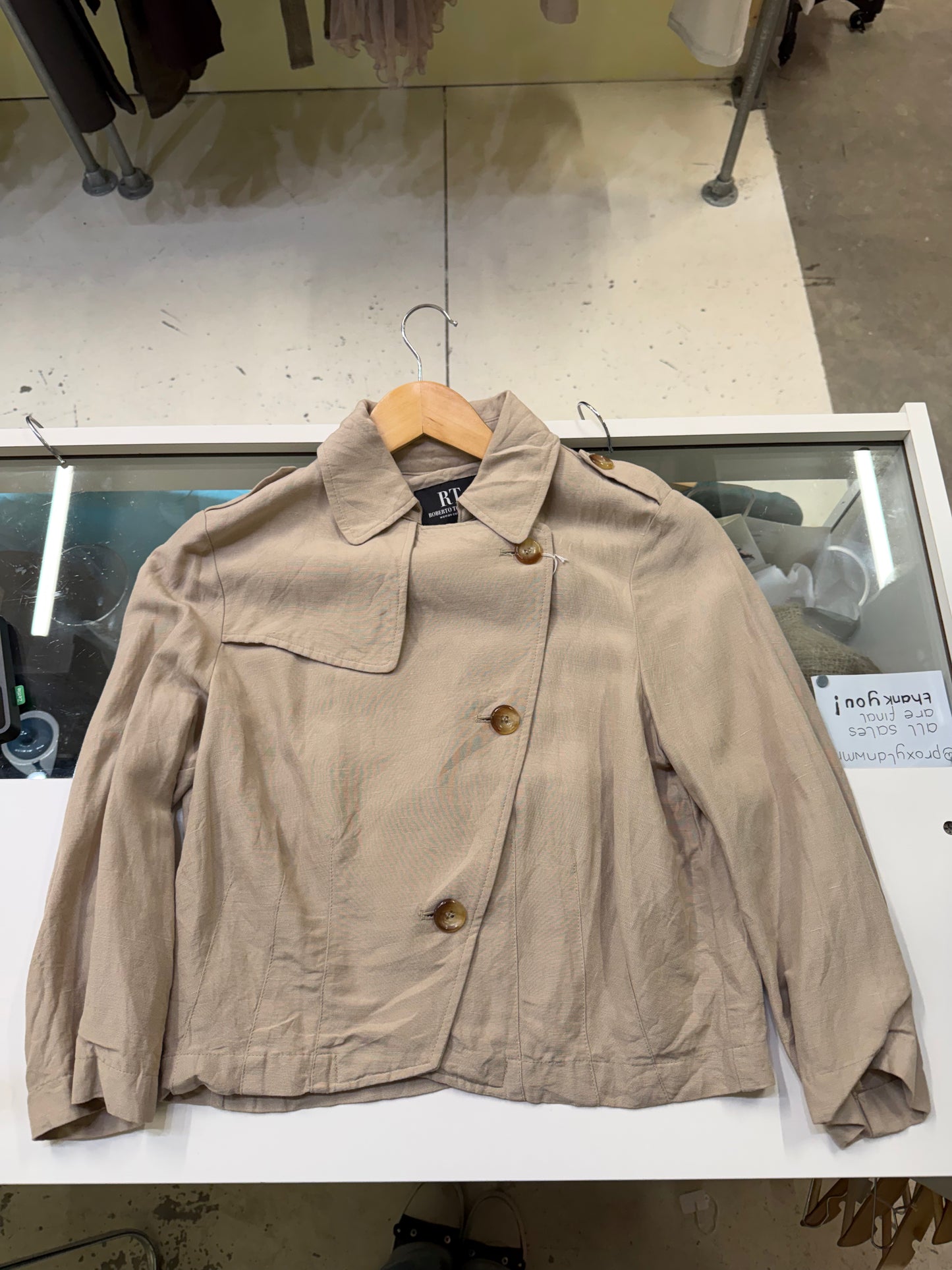 Roberto Torretta Short trench S/M