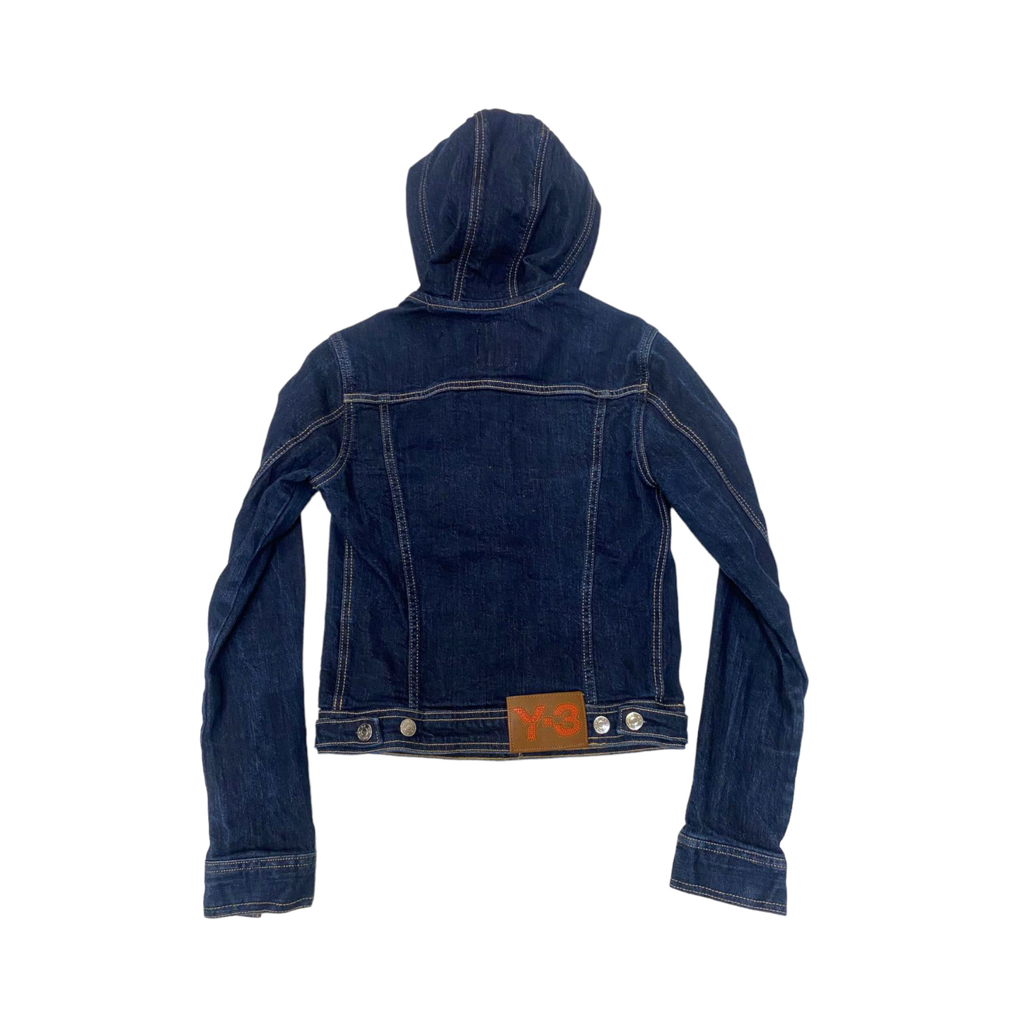 Y-3 denim hooded jacket