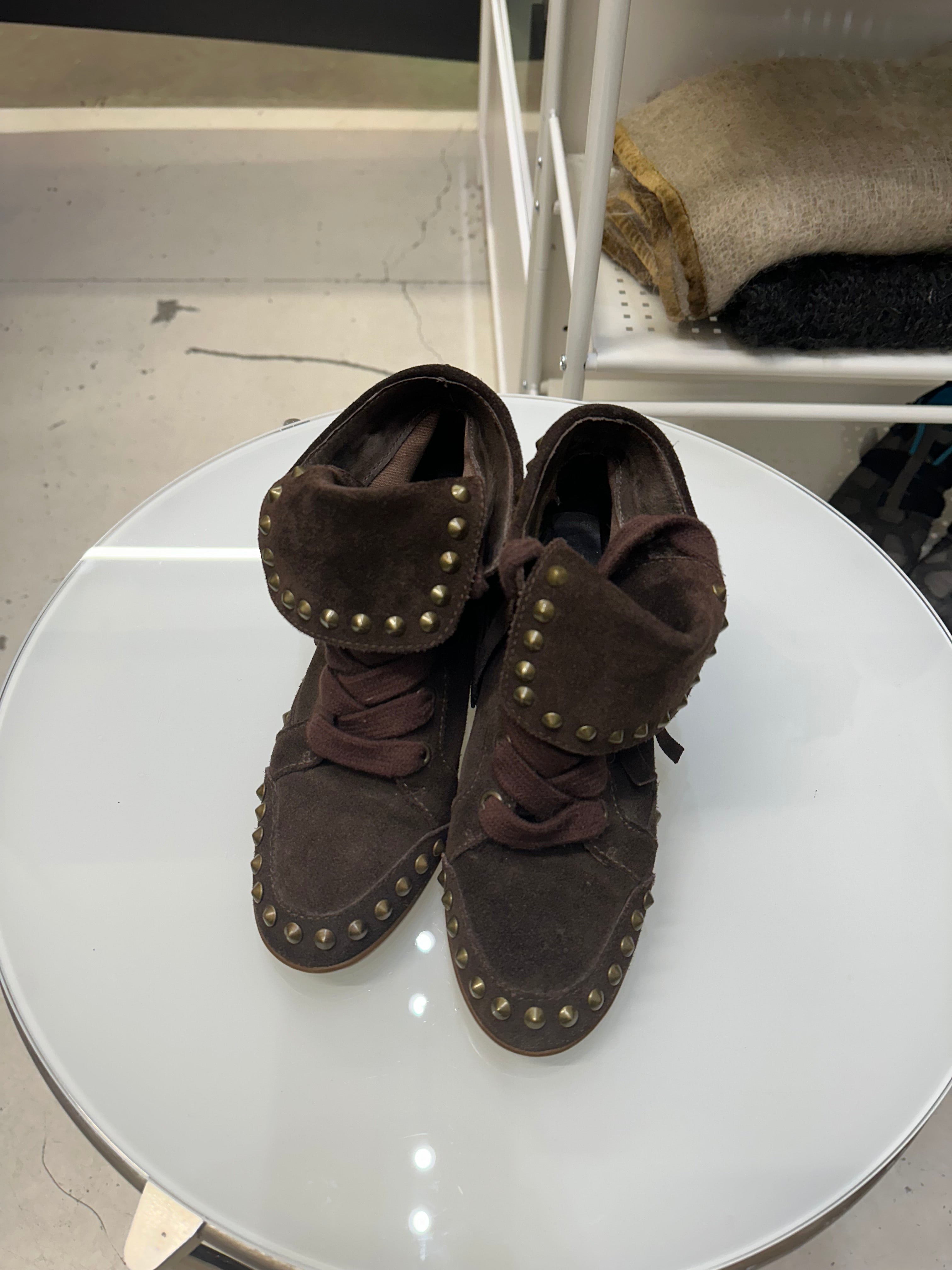 Wedged trainers 37/UK4