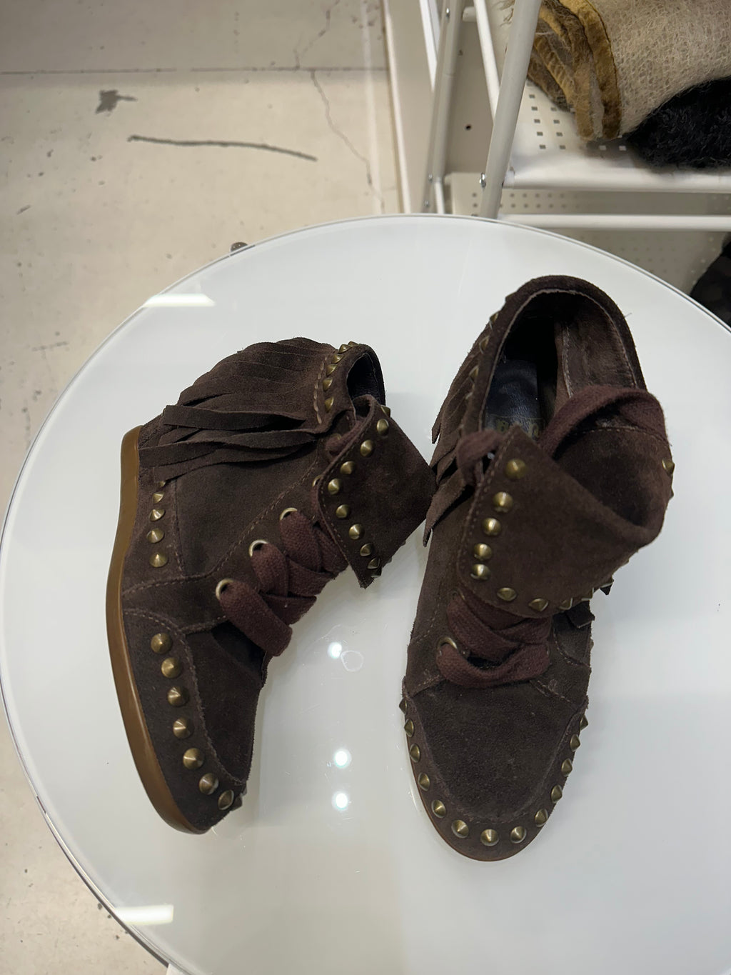 Wedged trainers 37/UK4