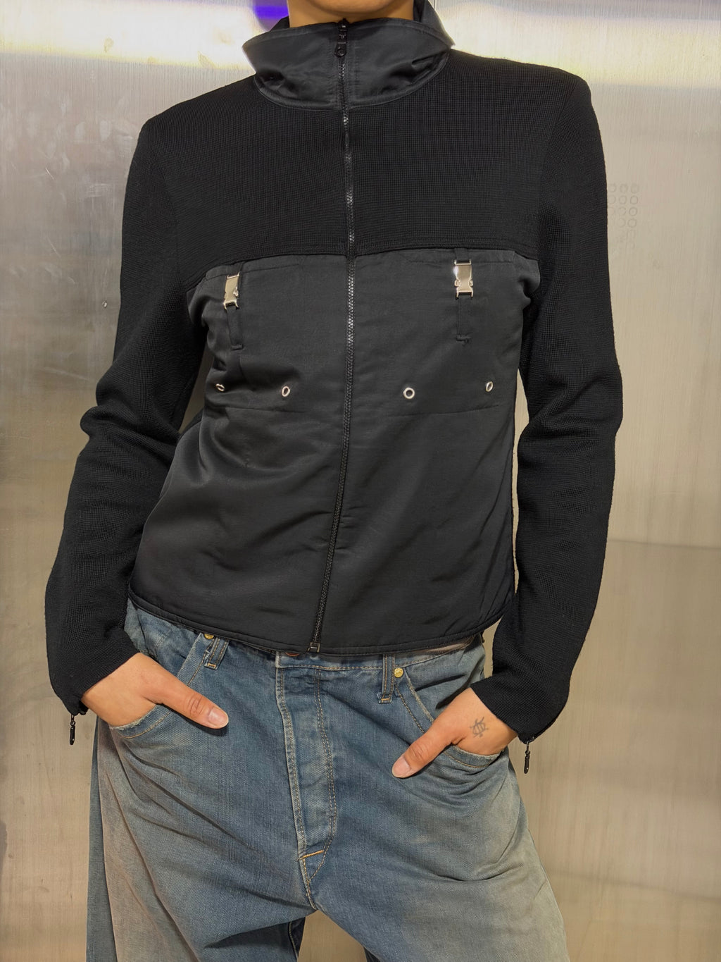 Hybrid Utility zip up medium