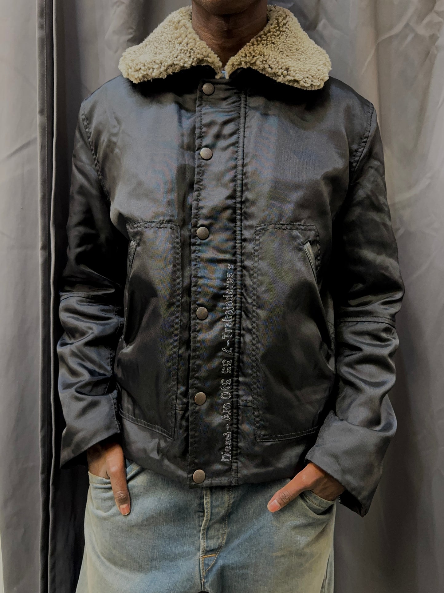 Diesel Padded Bomber Large