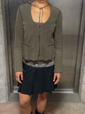 fleece zip up medium