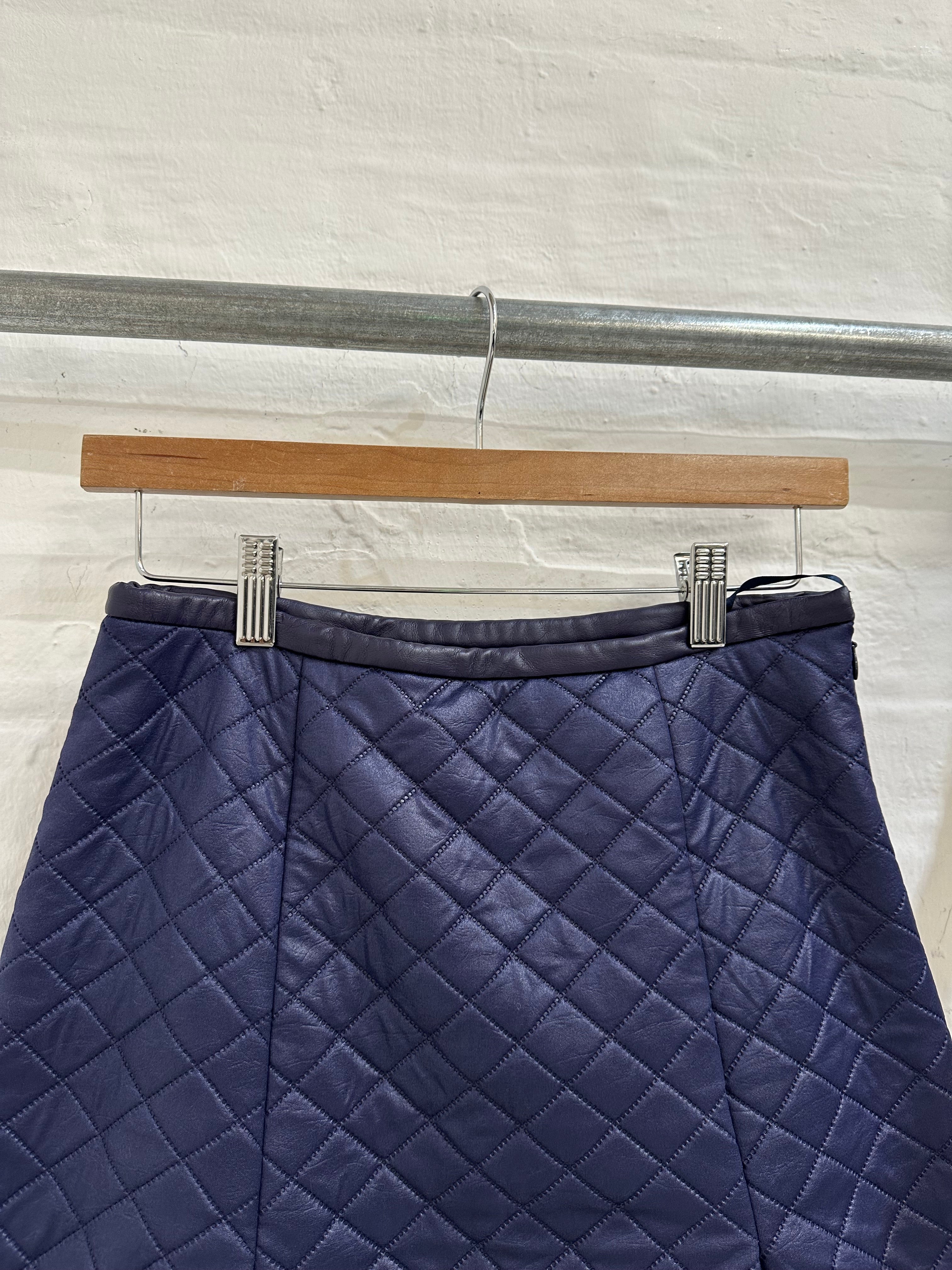 Japanese brand quilted skirt size 38
