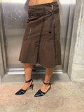 Midi cargo skirt 28W 28L