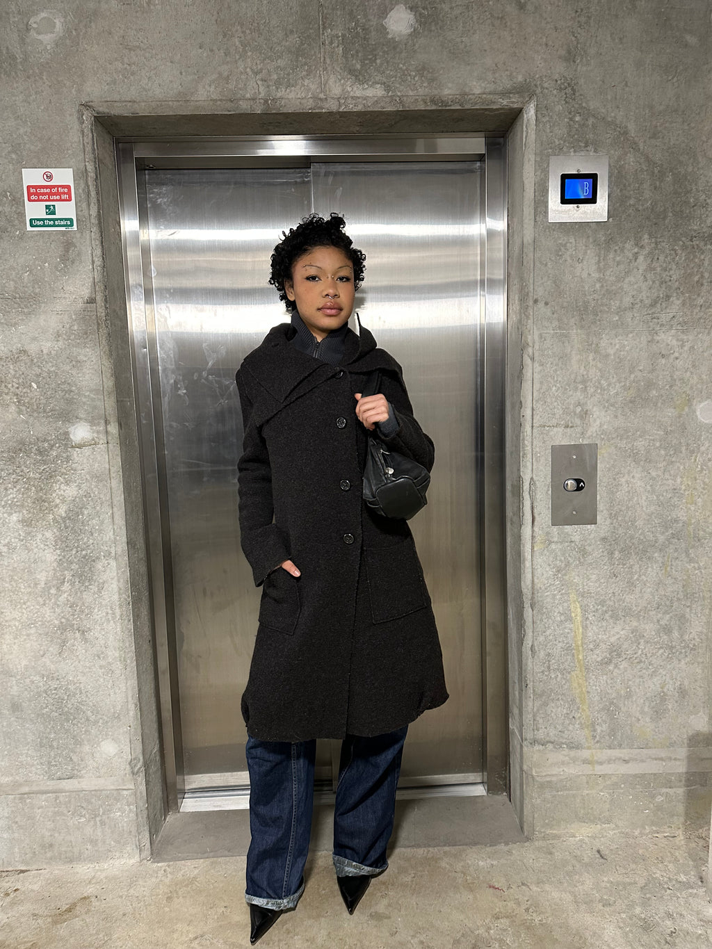 Cop Copine wool coat medium