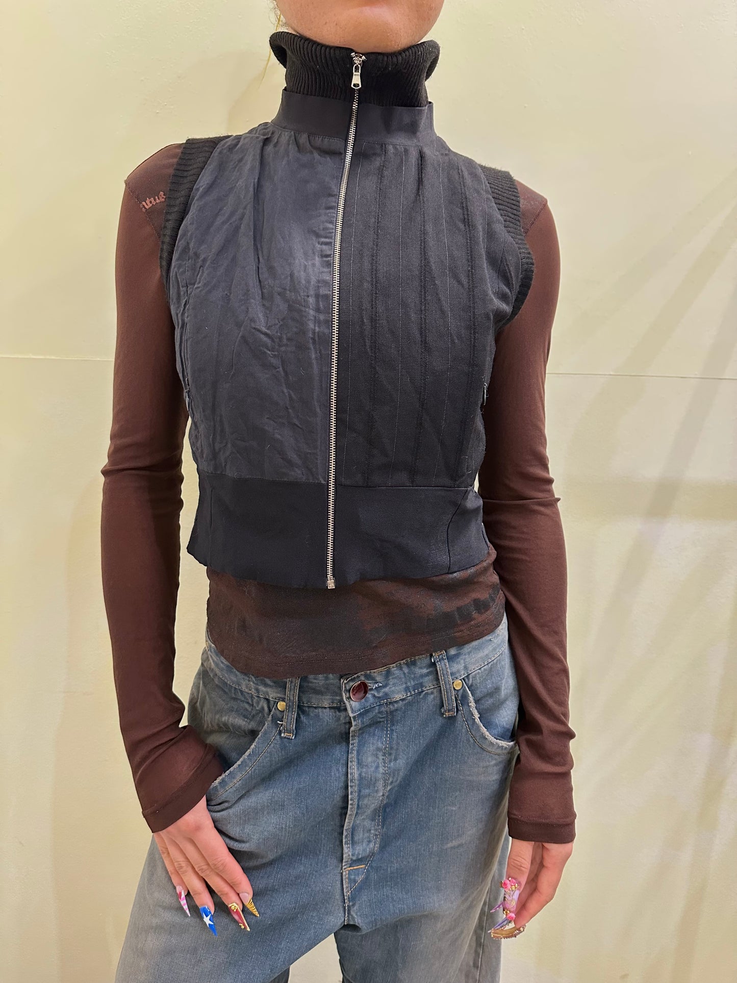 Sarah Pacini vest medium