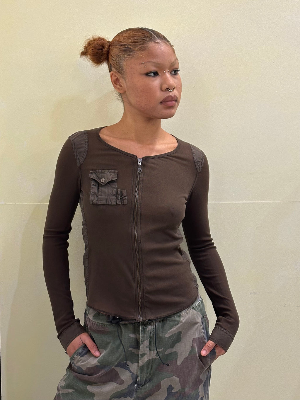 IKKS zipped top medium
