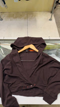 Cop Copine cropped hooded cardi
