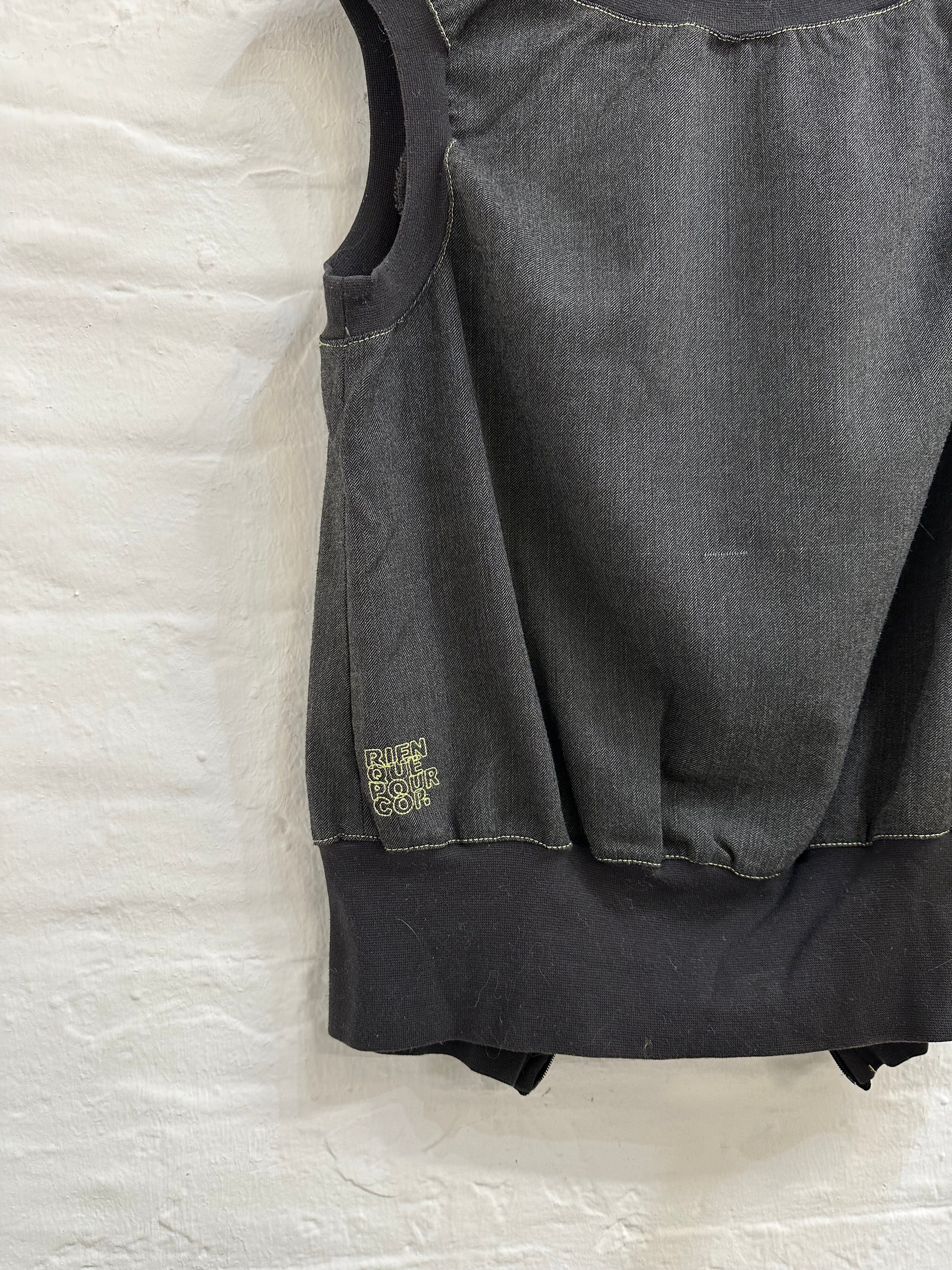 Cop copine zipped vest small