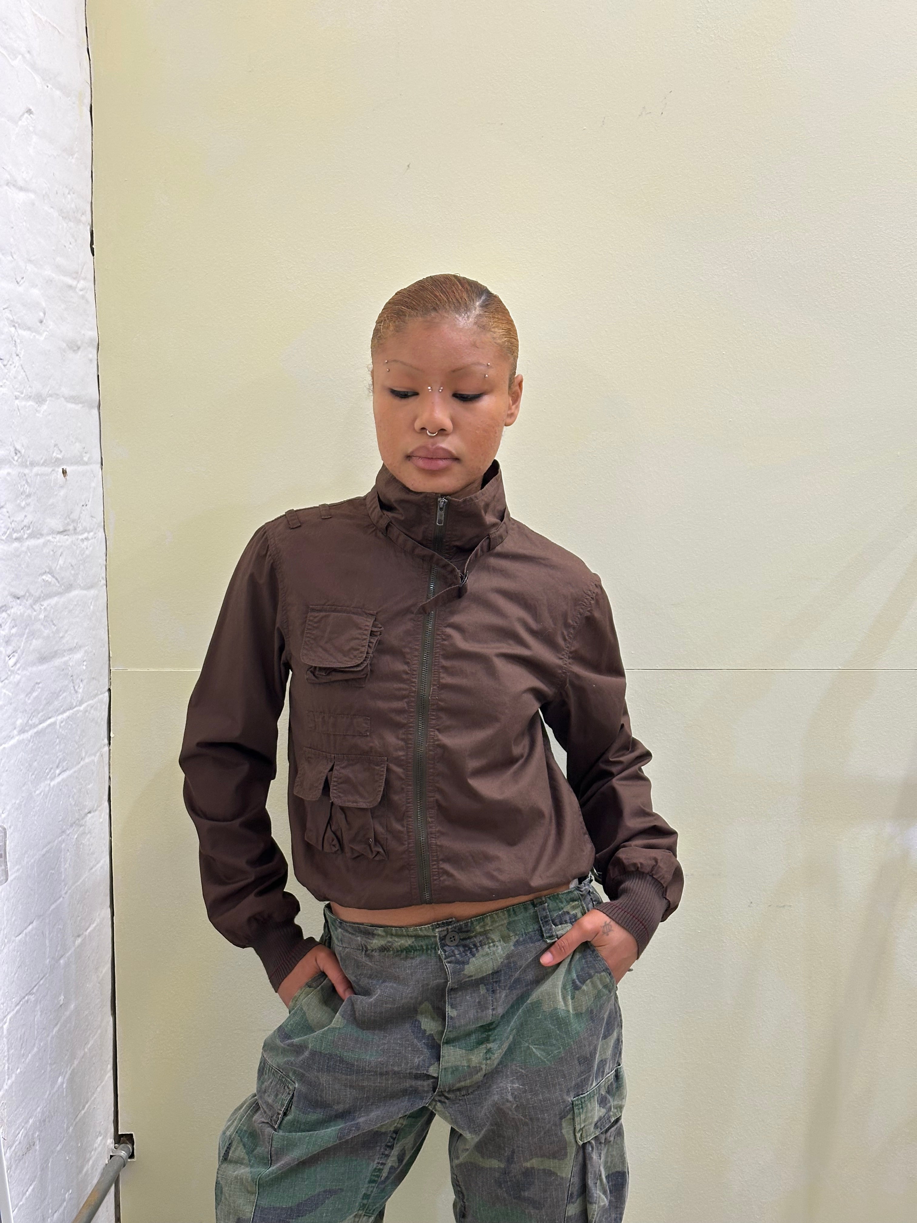 Ikks bomber jacket medium