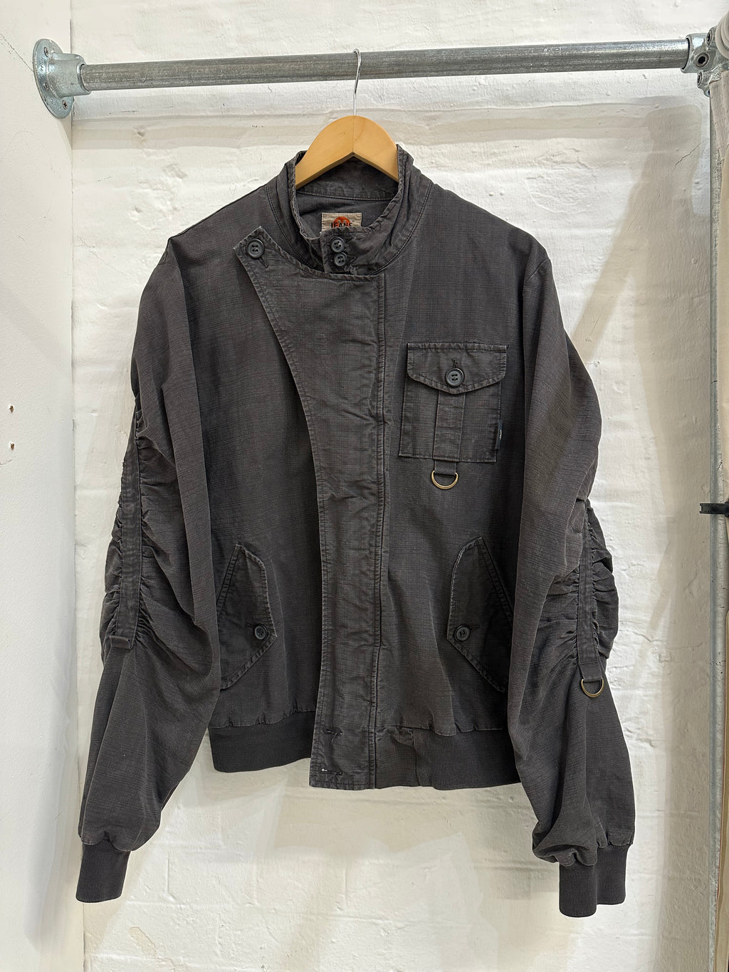 michiko koshino asymmetric jacket men’s medium