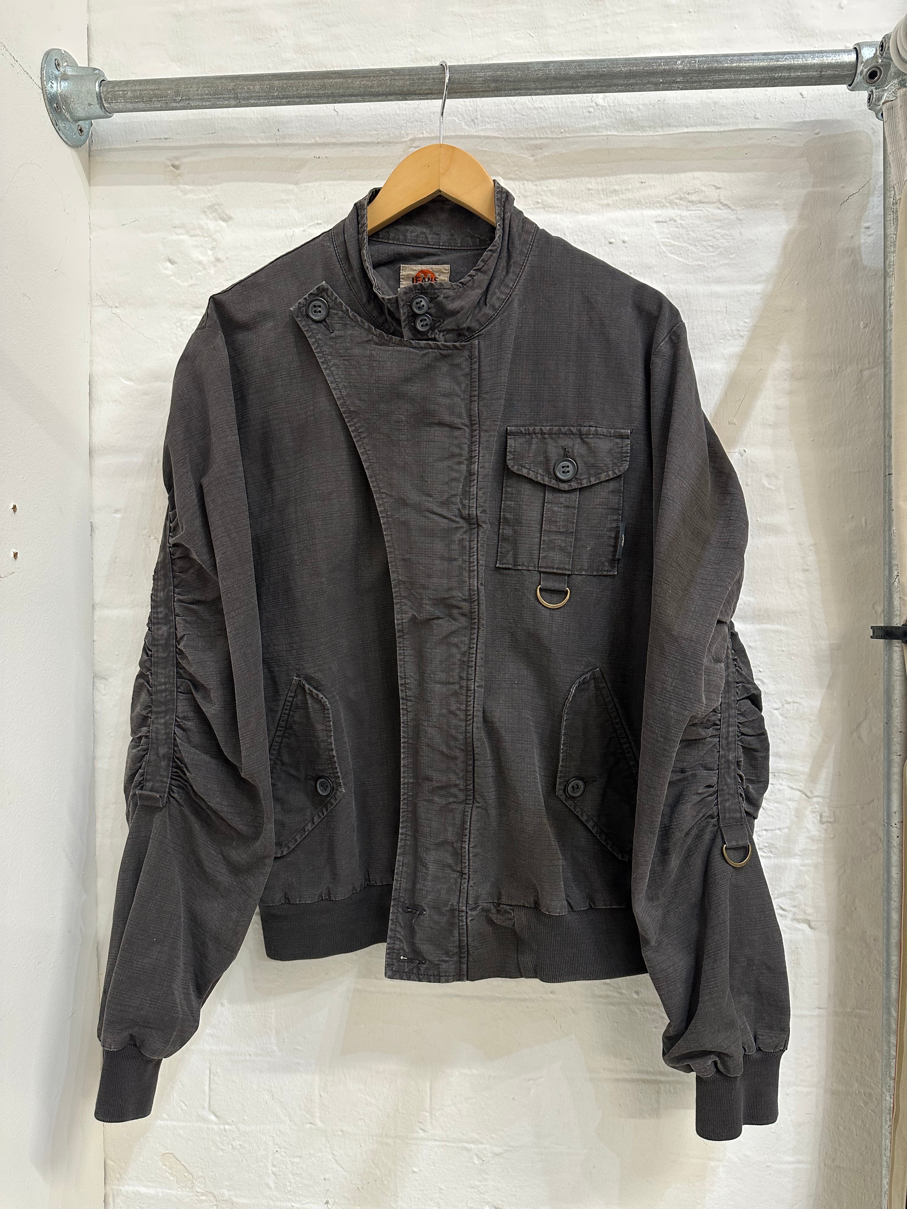 michiko koshino asymmetric jacket men’s medium