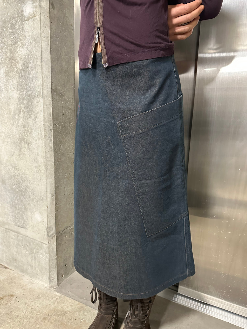 Cop copine midi skirt