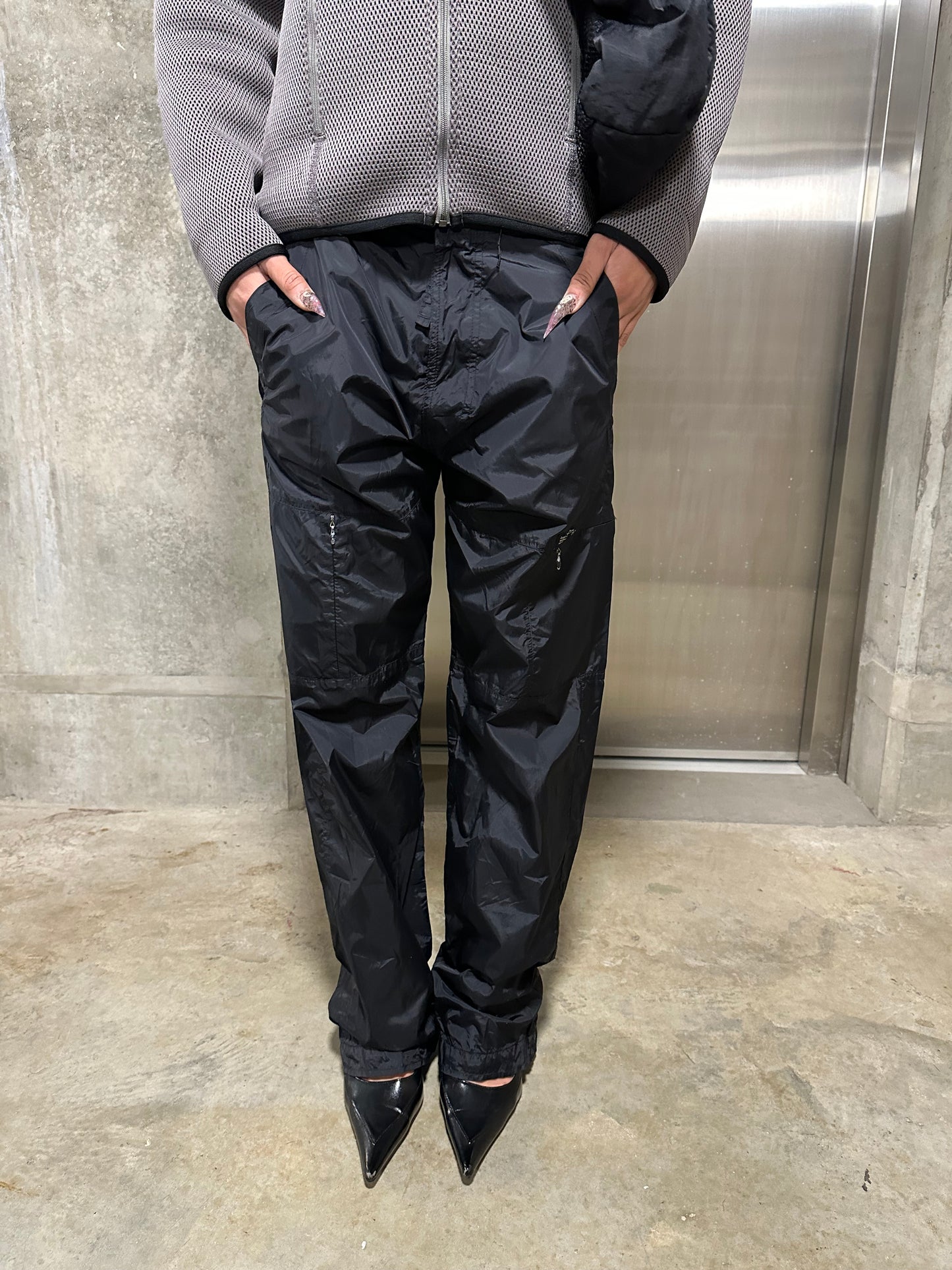 Diesel parachute pants small