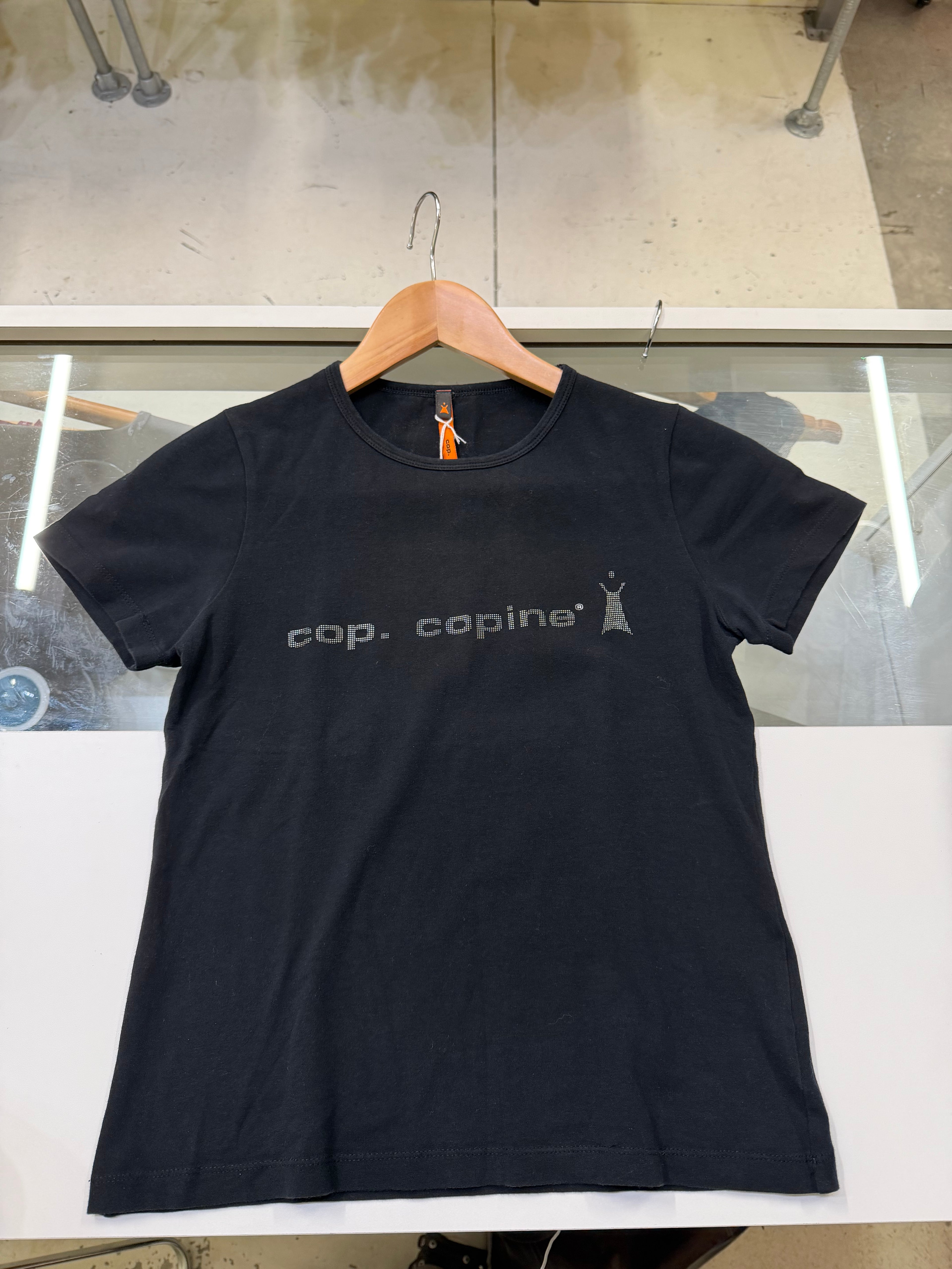 Cop Copine baby tee small