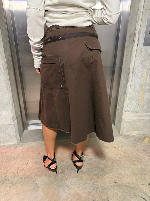 Midi cargo skirt 28W 28L