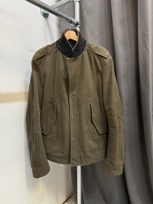 diesel military jacket khaki