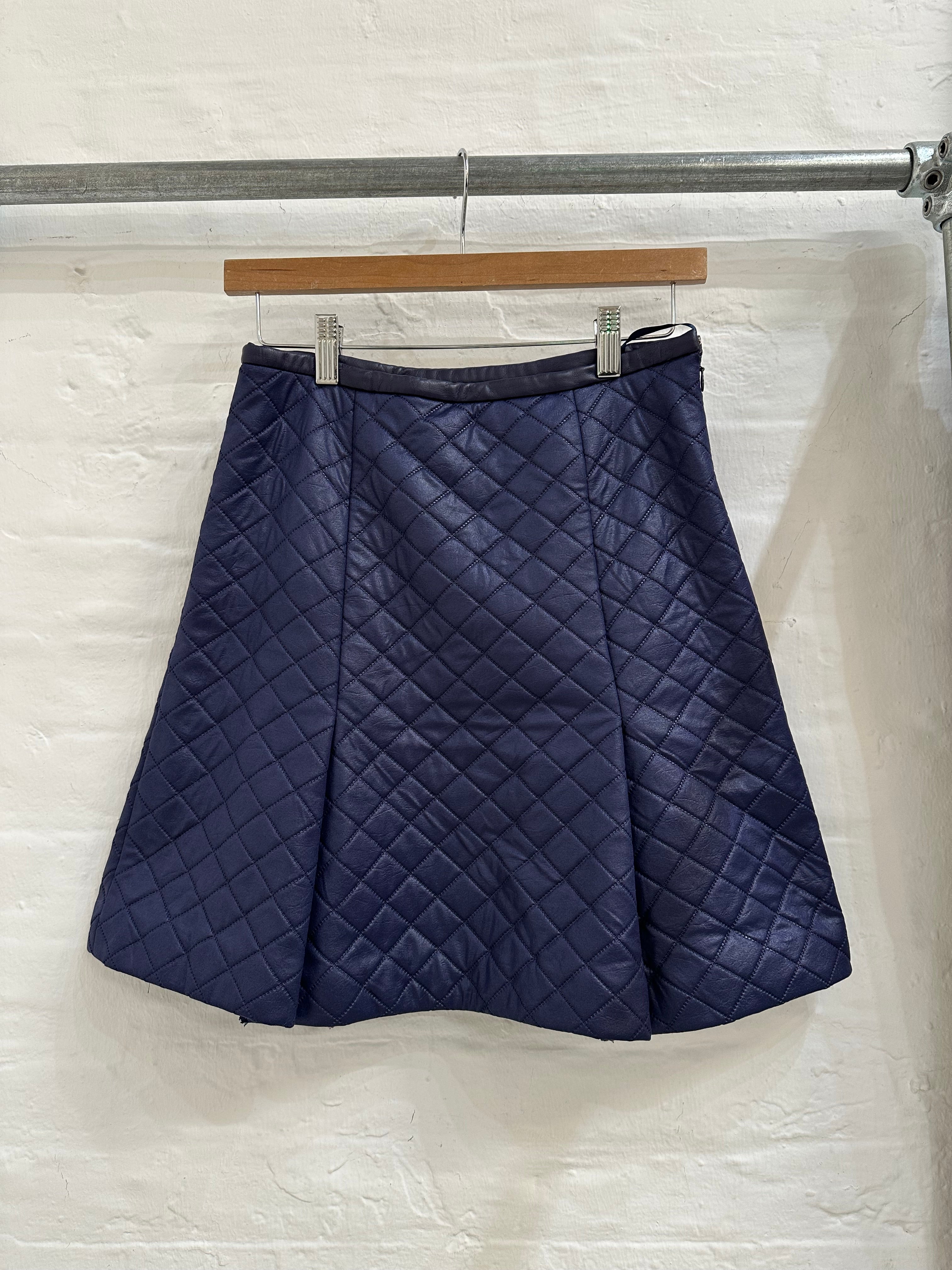 Japanese brand quilted skirt size 38