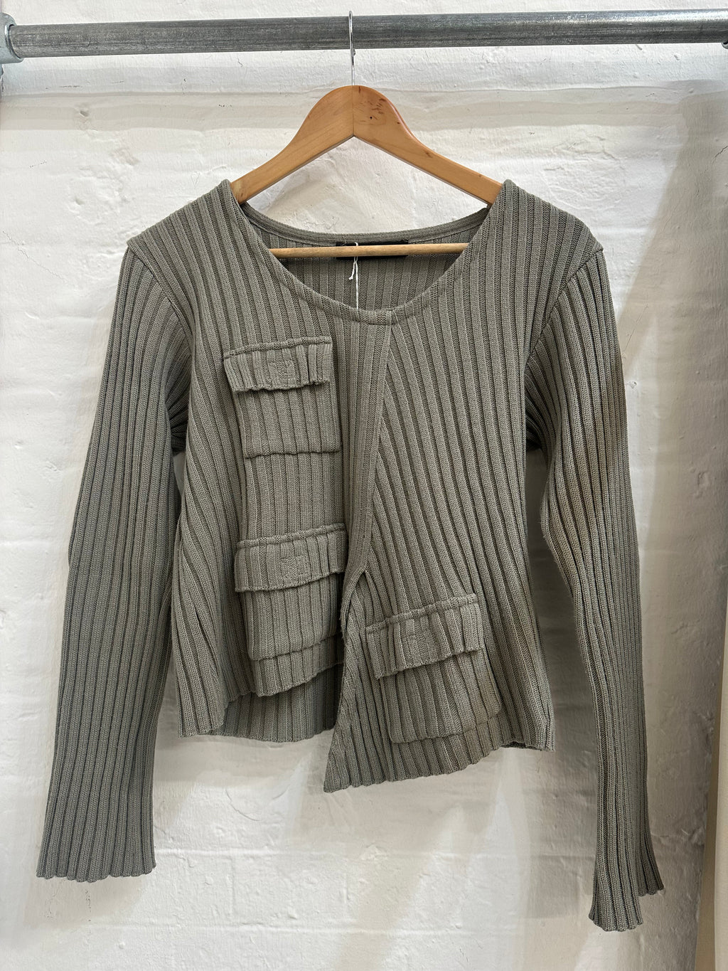 French brand asymmetric knit S/M
