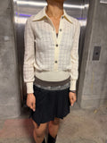 Vintage Wool collared knit small