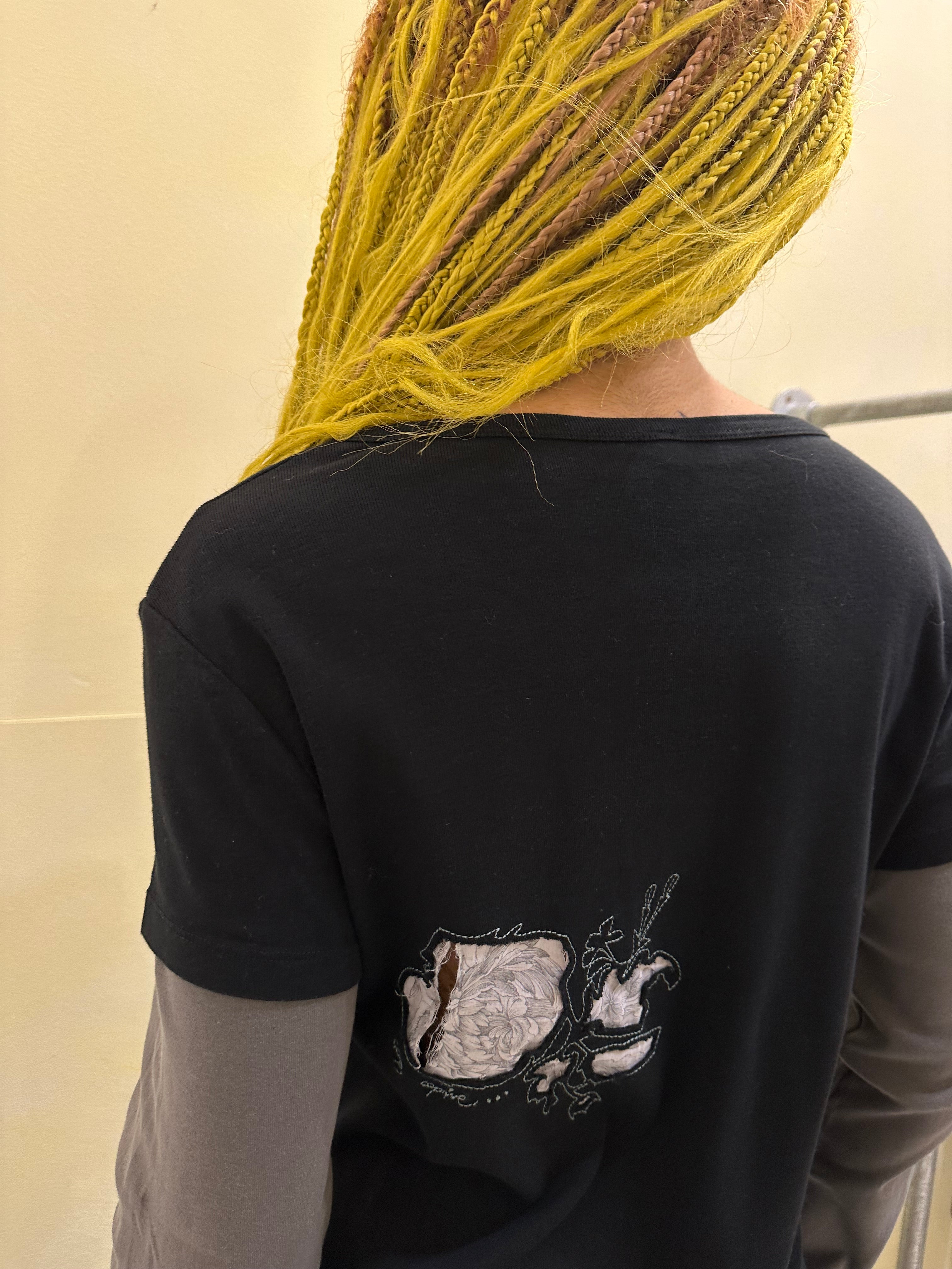 Cop copine double layered tee s/m