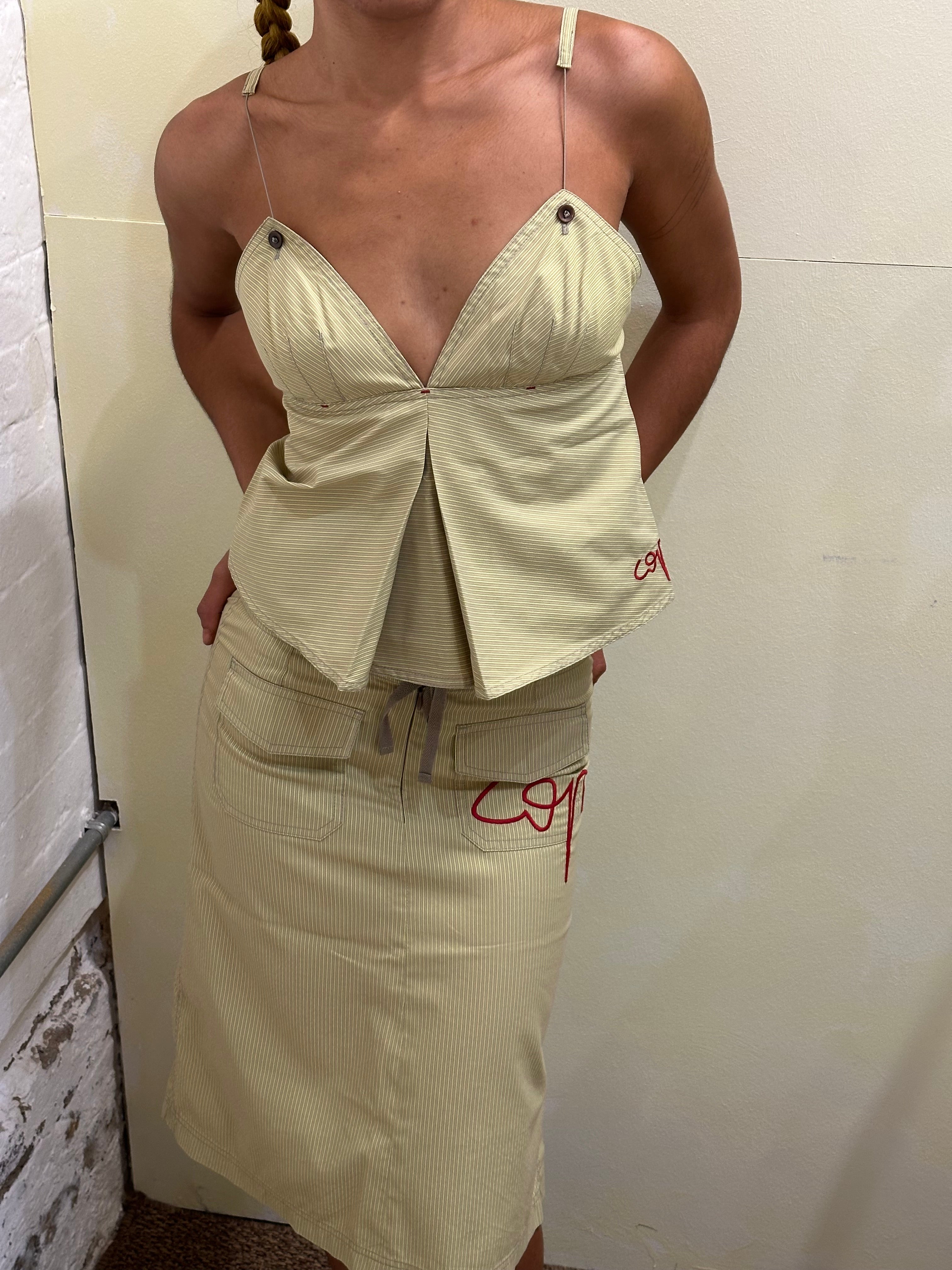 Cop copine peplum cami small