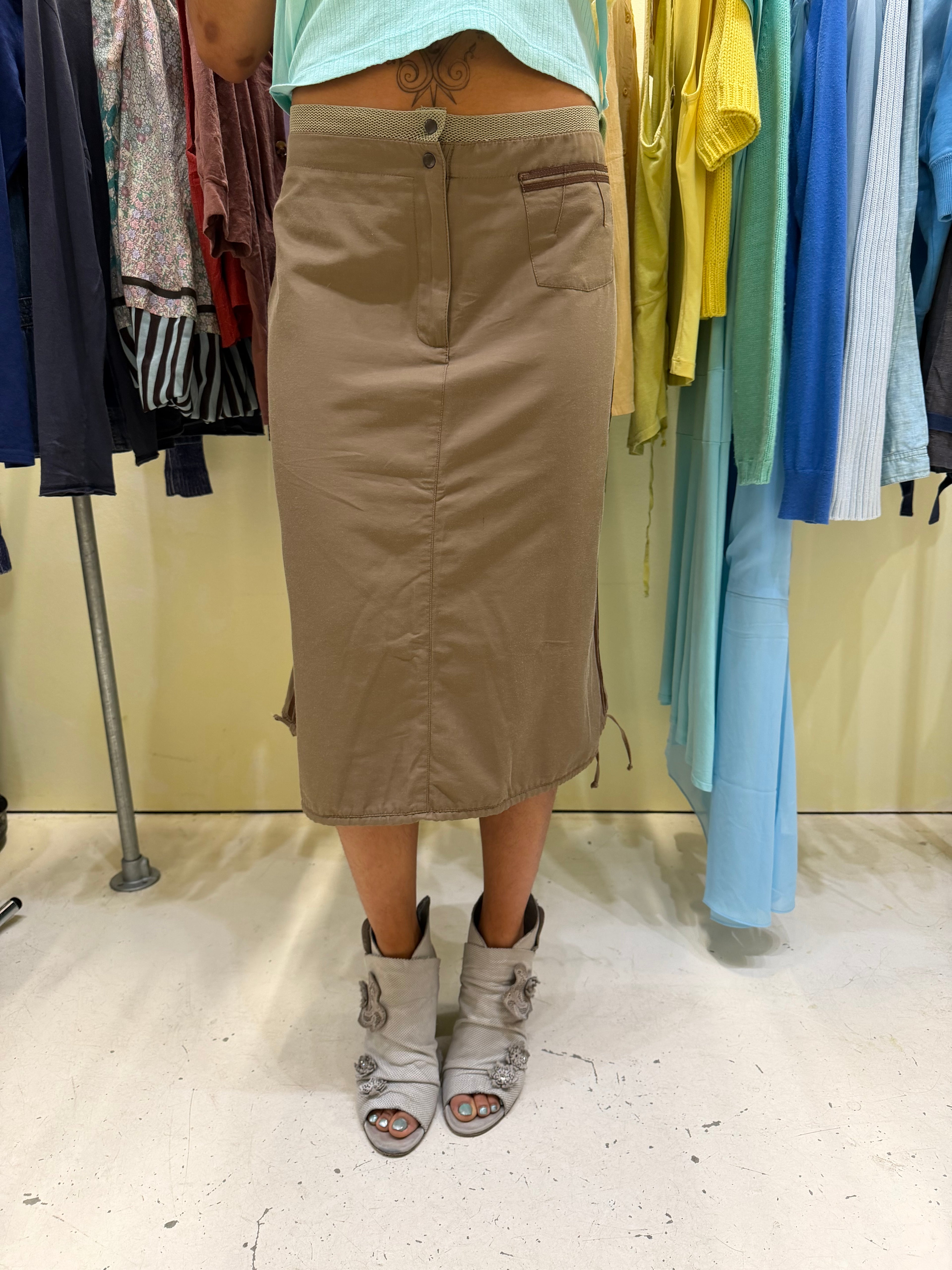 Cop copine midi skirt