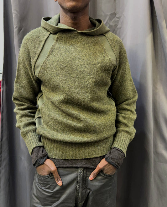 Sisley knit hoodie