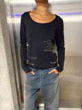 Cop copine long sleeve top M/l