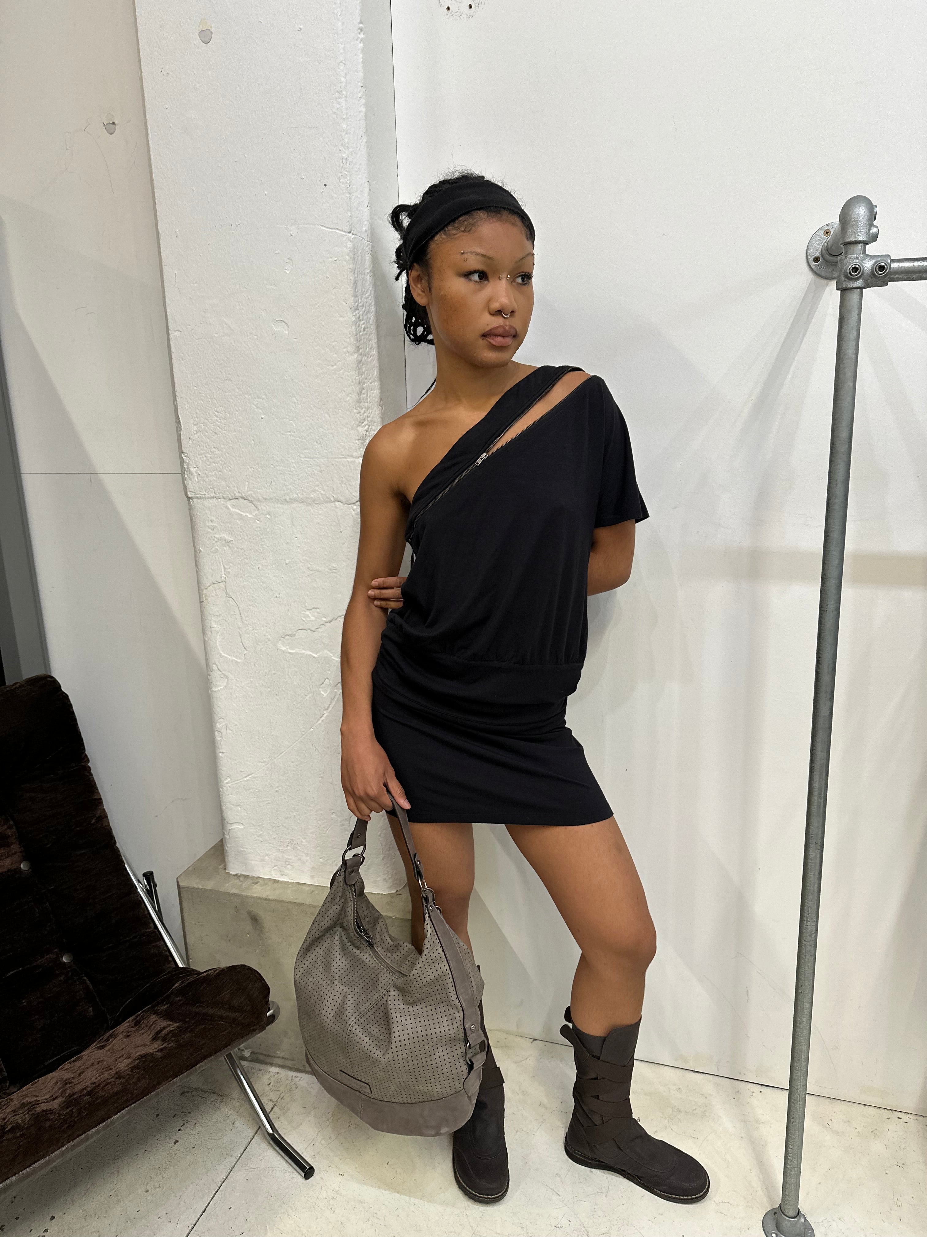 DKNY zip dress medium