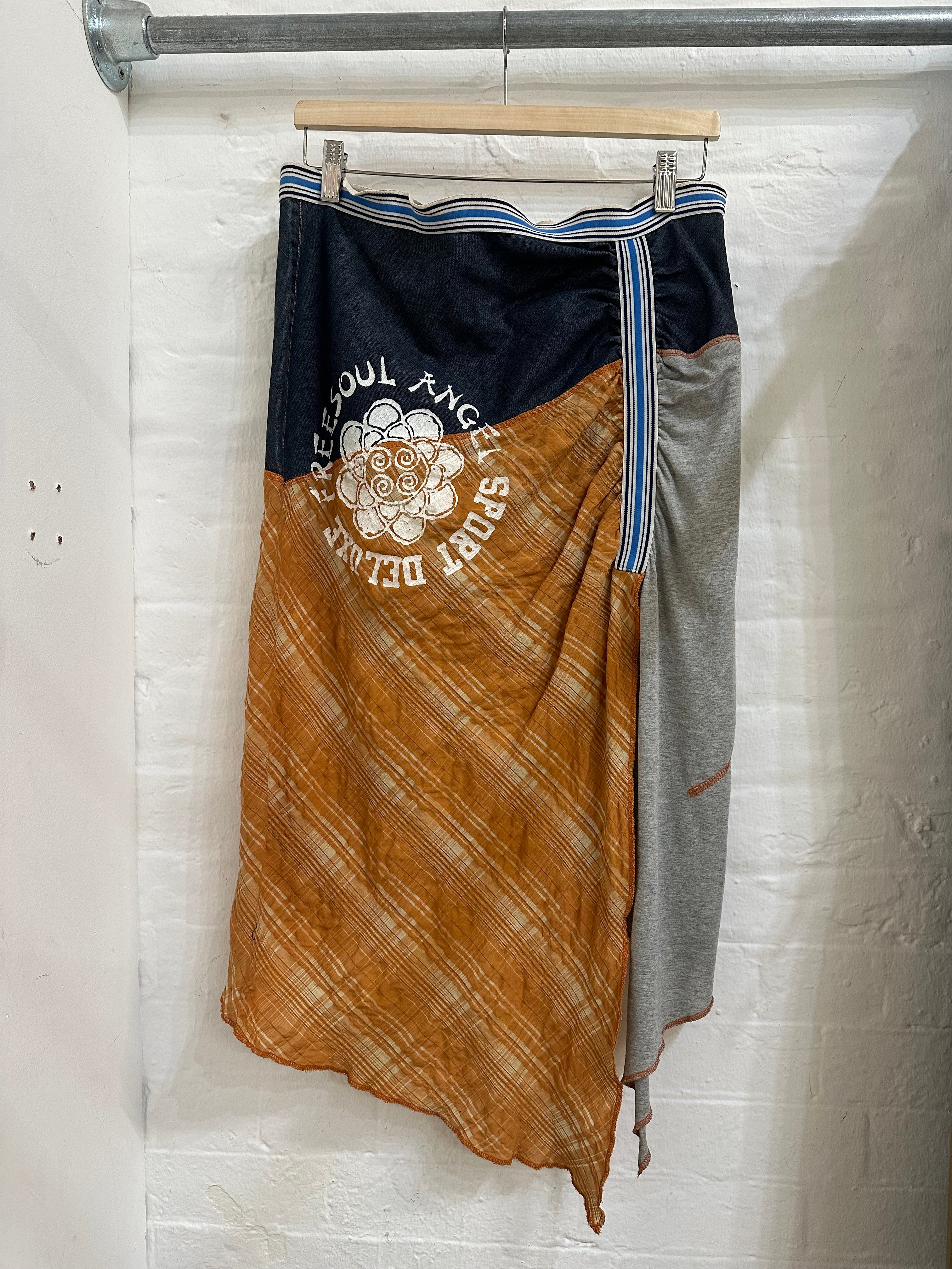 French brand midi skirt