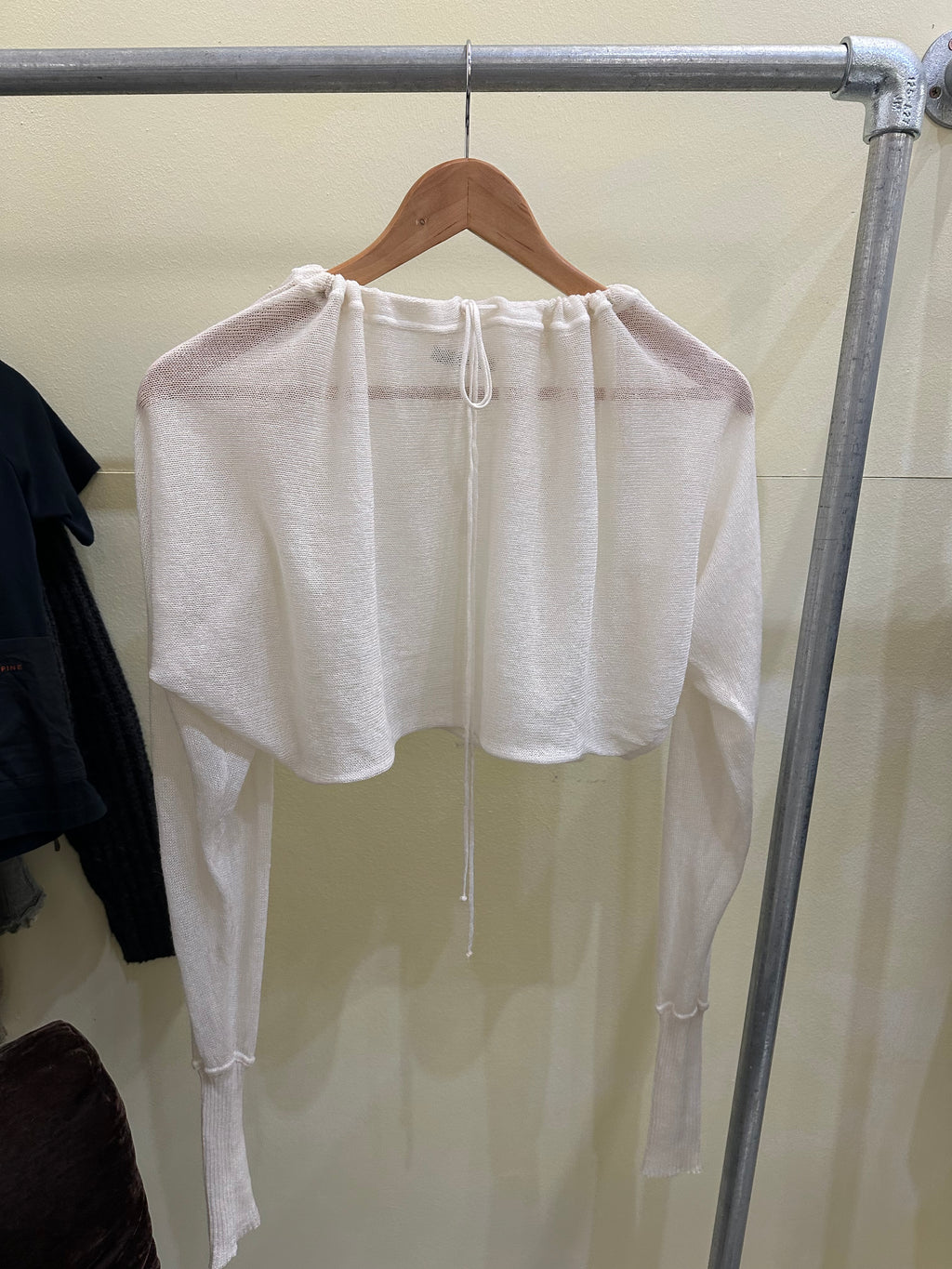 Sarah pacini sheer knit
