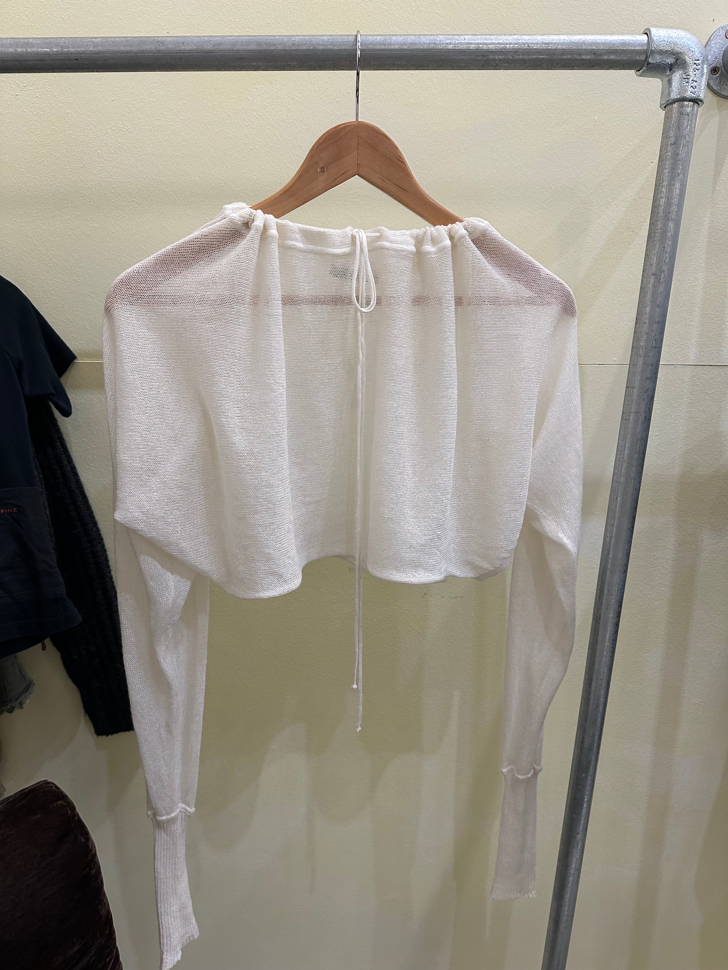 Sarah pacini sheer knit