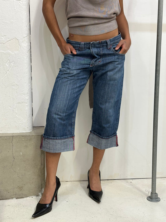Energie denim capris large