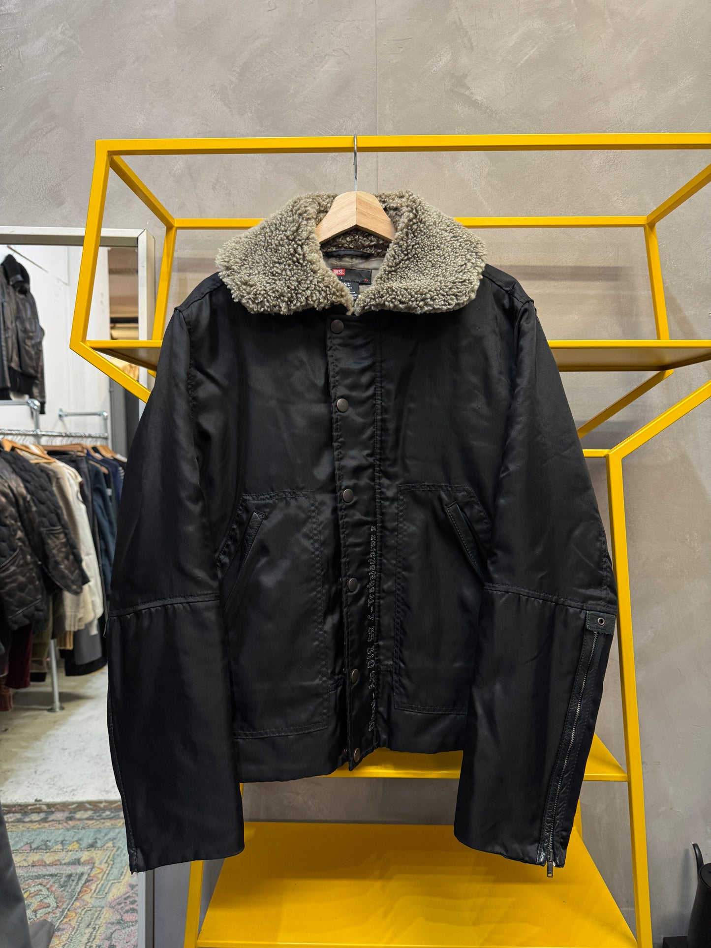 Diesel Padded Bomber Large