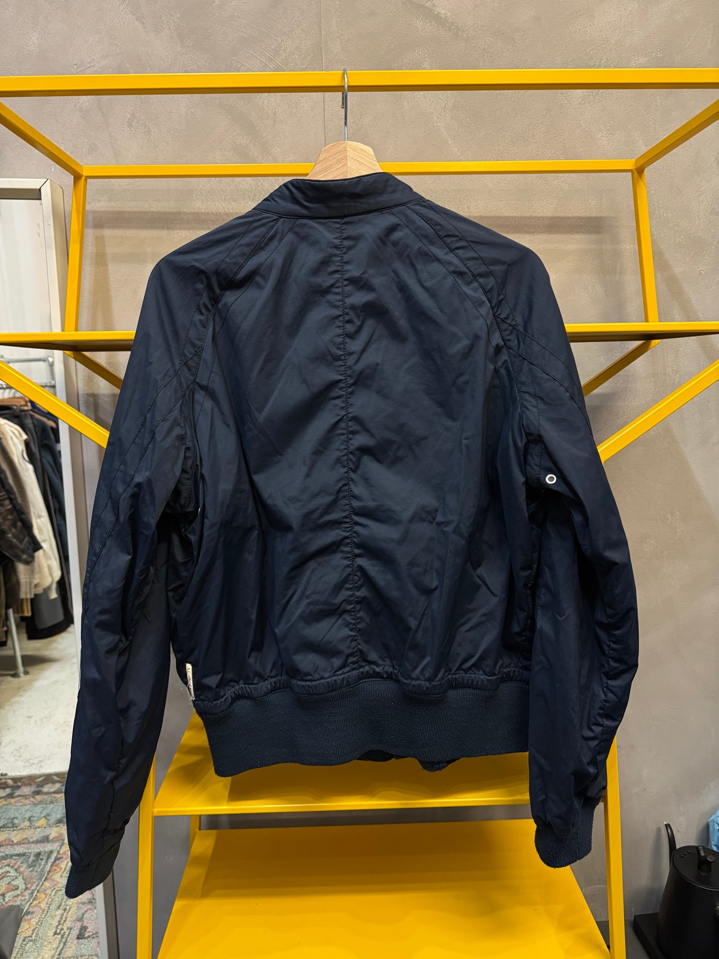 armani jeans bomber navy