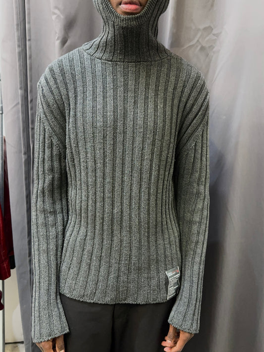 Diesel Balaclava Knit Hoodie