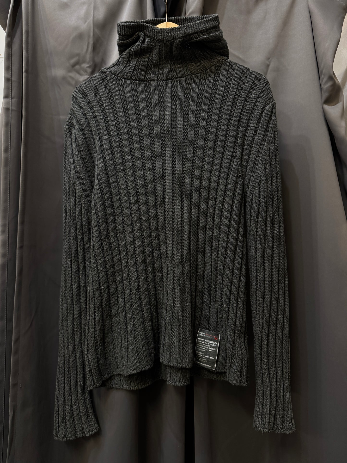 Diesel Balaclava Knit Hoodie