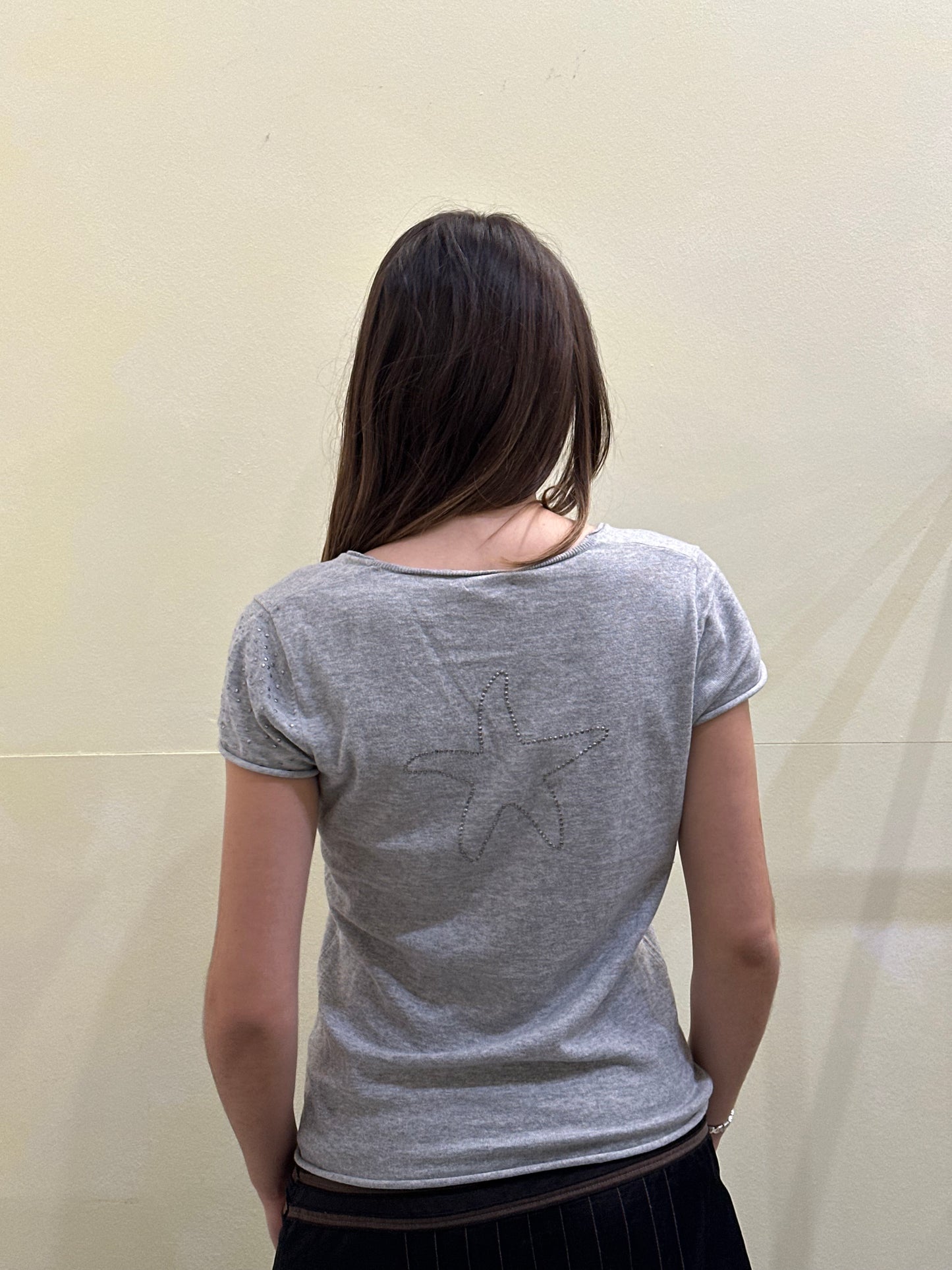 Cashmere blend top medium