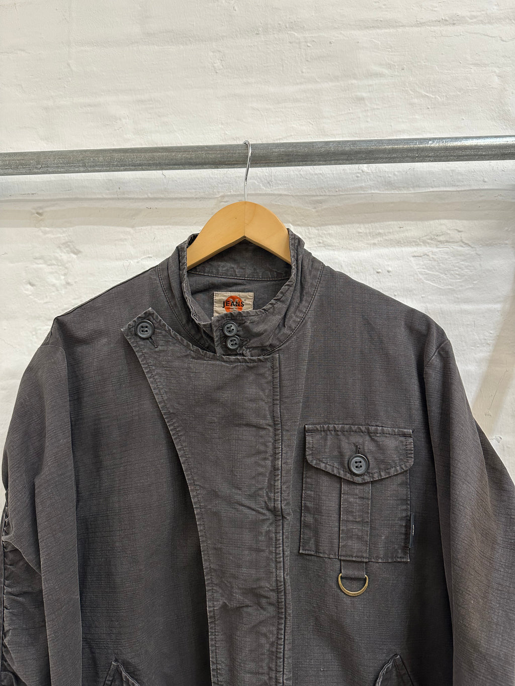 michiko koshino asymmetric jacket men’s medium